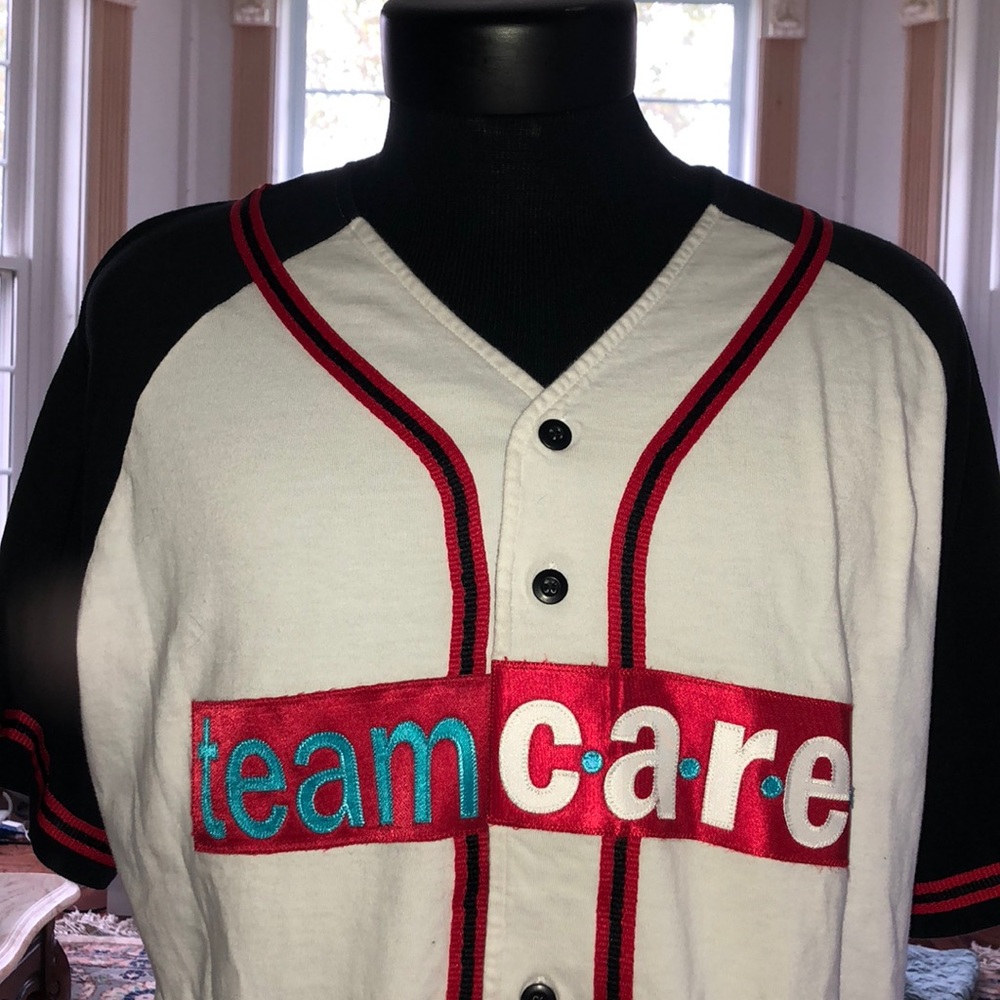 Teamcare x Champion baseball jersey men’s size L